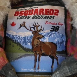 【Mã giảm giá】Áo khoác lông vũ DSQUARED2 642024