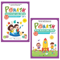 POMath toán tư duy cho trẻ 9-10 tuổi tập 1+2 Mới 100% HCM.PO PGS.TS Chu Cẩm Thơ Oreka-Blogmeo 79980