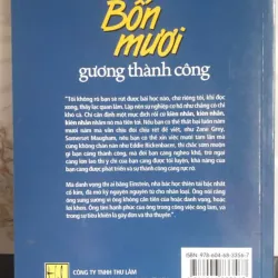 Bốn Mươi Gương Thành Công 732841