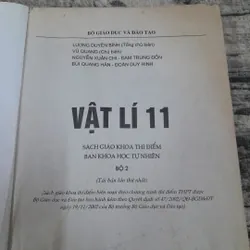 Vật lý và Bài tập Vật lý 11. Ban Khoa học tự nhiên. Chủ biên Giáo sư Lương Duyên Bình... 735486