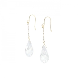 K18YG Bông tai Cubic - Hàng hiệu Chính hãng 871710