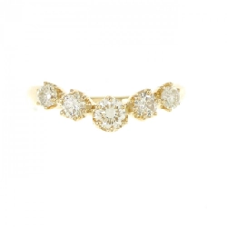 Nhẫn kim cương K18YG 0.50CT 671449