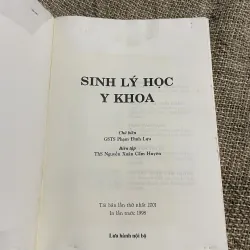 SINH LÝ HỌC Y KHOA - gần 300 trang khổ lớn  1043047