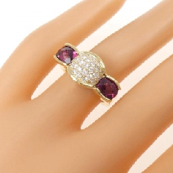 Nhẫn Garnet K18YG 668956