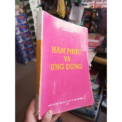 Hàm Phức Và Ứng Dụng - Nguyễn Kim Đính 1998 mới 80% ố Giáo trình đại học - cao đẳng HCM1004