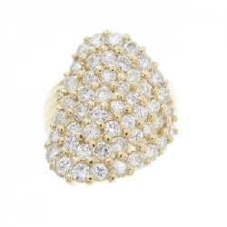 Nhẫn kim cương Pavé K18YG 1.70CT - Hàng hiệu Chính hãng 849075