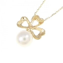 K18YG Dây chuyền ngọc trai Akoya 6.3mm - Hàng hiệu Chính hãng 856753