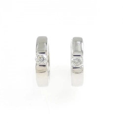 K14WG Bông tai kim cương dạng vòng - Hàng hiệu Chính hãng