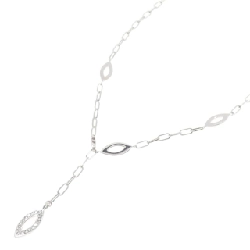 K18WG Dây chuyền kim cương 0.18CT - Hàng hiệu Chính hãng 864238