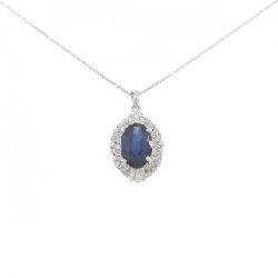 Dây chuyền Sapphire 3.0CT PT900/PT850 - Hàng hiệu Chính hãng
