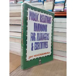Public relations handbook for managers & executives - Jim Macnamara 698868
