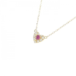 Aker Poin Heart Pavé Necklace - Hàng hiệu Authentic 842202