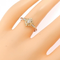 Nhẫn kim cương PT900/K18YG 0.19CT - Hàng hiệu Authentic 850809