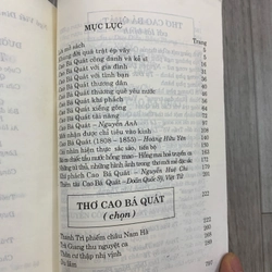 Sách đến với thơ cao bá quát. 999 471229