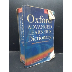 Oxford Advanced Learner's Dictionary mới 60% ố rách bìa tróc gáy HCM1504 ngôn ngữ Oreka-Blogmeo 136949