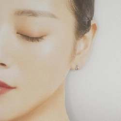 K14WG Bông tai kim cương 0.04CT - Hàng hiệu Chính hãng 868622