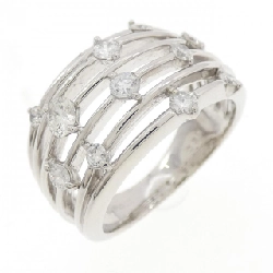 Nhẫn kim cương PT900 0.50CT - Hàng hiệu Authentic