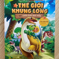 TRUYỆN TRANH TRÁI CÂY ĐẠI CHIẾN ZOMBIE  - TẬP 4 - THẾ GIỚI KHỦNG LONG - NHƯ MỚI 162880