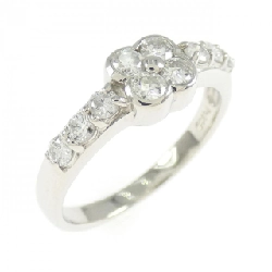 Nhẫn kim cương hoa PT900 0.50CT