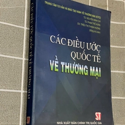 CÁC ĐIỀU ƯỚC QUỐC TẾ VỀ THƯƠNG MẠI - SÁCH LUẬT VIỆT NAM 545918