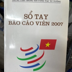 Sổ tay báo cáo viên năm 2007