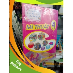 (TẶNG BOOKMARK) Luyện tập mĩ thuật 4 tập một 2021 mới 80% Giáo khoa RBK2702
