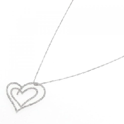 K14WG Dây chuyền kim cương hình trái tim 0.61CT - Hàng hiệu Chính hãng 860731