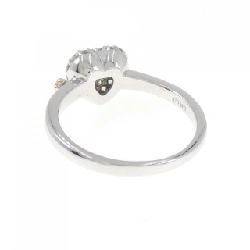 Nhẫn kim cương pavé hình trái tim K18WG/K18PG 0.50CT 669544