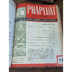 Tạp chí pháp luật ( bán nguyệt san ) - nhiều tác giả 1006760