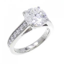 Nhẫn kim cương PT 2.076CT D SI2 EXT - Hàng hiệu Authentic