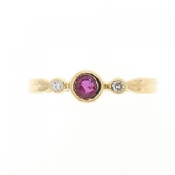Nhẫn ruby K18YG 673163