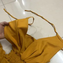 Maxi yếm chất lụa, k mút ngực , bo chun sau lưng, hàng mới cần thanh lý 968798