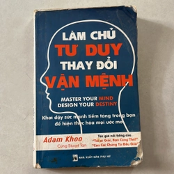 Làm chủ tư duy thay đổi vận mệnh - Adam Khoo