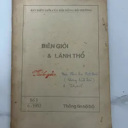 Biên giới & Lãnh thổ - Ban Biên giới của Hội đồng Bộ trưởng