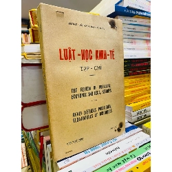 Luật học kinh tế tạp chí trước 1975 187195