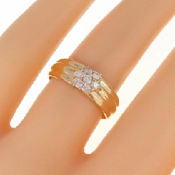 Nhẫn kim cương K18YG 0.21CT 672525