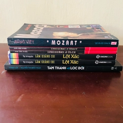 Combo sale 6 cuốn nghệ sĩ Việt Nam, Mozart, kiệt tác sân khấu thế giới