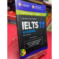 Ielts 11 cẩm nang luyện thi ielts 2015 mới 75% bẩn viền nhẹ bút chì bung gáy ít mỗi sách Xuân Lan HPB1905 SÁCH HỌC NGOẠI NGỮ