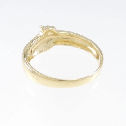 Nhẫn kim cương K18YG 0.07CT 670196