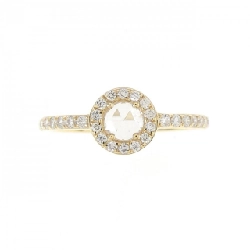 【Sản phẩm mới】Nhẫn kim cương K18YG 0.22CT 673689