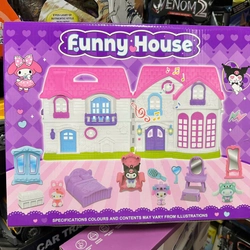 Đồ chơi nhà búp bê Kuromi có đèn và âm thanh 5807 Funny House CHỌN NGẪU NHIÊN 302165