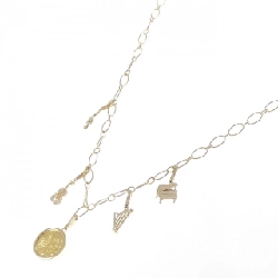 K18YG(枠) Dây chuyền đồng xu - Hàng hiệu Authentic 858618