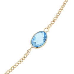 K18YG Đá màu Dây chuyền - Hàng hiệu Chính hãng 847374