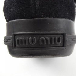 【Khuyến mãi】Giày bốt MIU MIU 664644