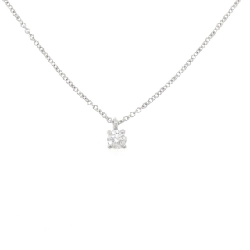 Dây chuyền Solitaire Tiffany - Hàng hiệu Authentic