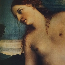 (bản in gốc 1937) Venus Urania - Titian