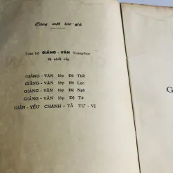 GIẢNG – VĂN (Lớp Đệ Lục) 792520