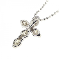 K14WG Dây chuyền kim cương chéo 0.20CT - Hàng hiệu Chính hãng 862850