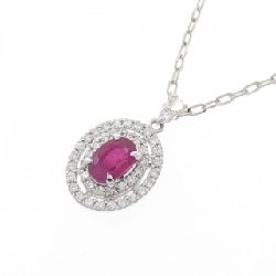 Dây chuyền ruby PT900/PT850 1.078CT - Hàng hiệu Authentic 859180