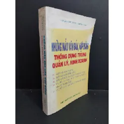 [Sách Cũ SCGR] Những mẫu văn bản, hợp đồng thông dụng trong quản lý, kinh doanh mới 90% bẩn bìa, ố vàng 2004 HCM2811 Quốc Cường, Thanh Thảo GIÁO TRÌNH, CHUYÊN MÔN